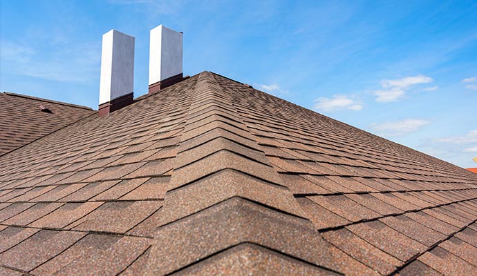 Shopping mall roof