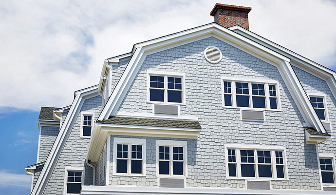 Installating Gambrel Roof 