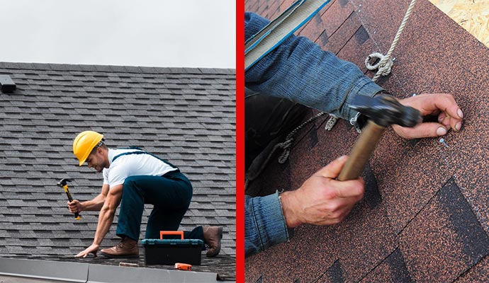 professional vs diy roof repairing