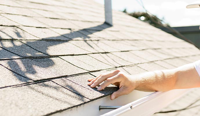 technician roof assessment